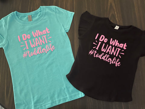 I DO WHAT I WANT Youth Shirt