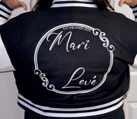 MARI-LEVE™ CUSTOM VARSITY CROP Jacket